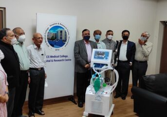Dhaman Ventilator Donation to GCS Hospital 24.12.2020